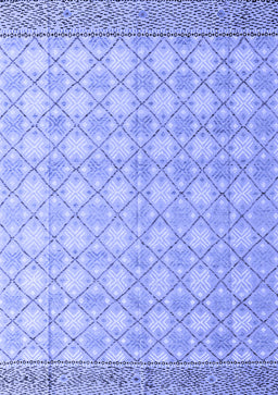 Abstract Blue Modern Rug, abs4809blu