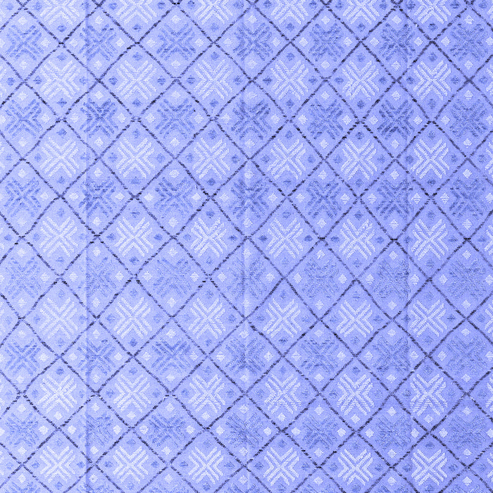 Abstract Blue Modern Rug, abs4809blu