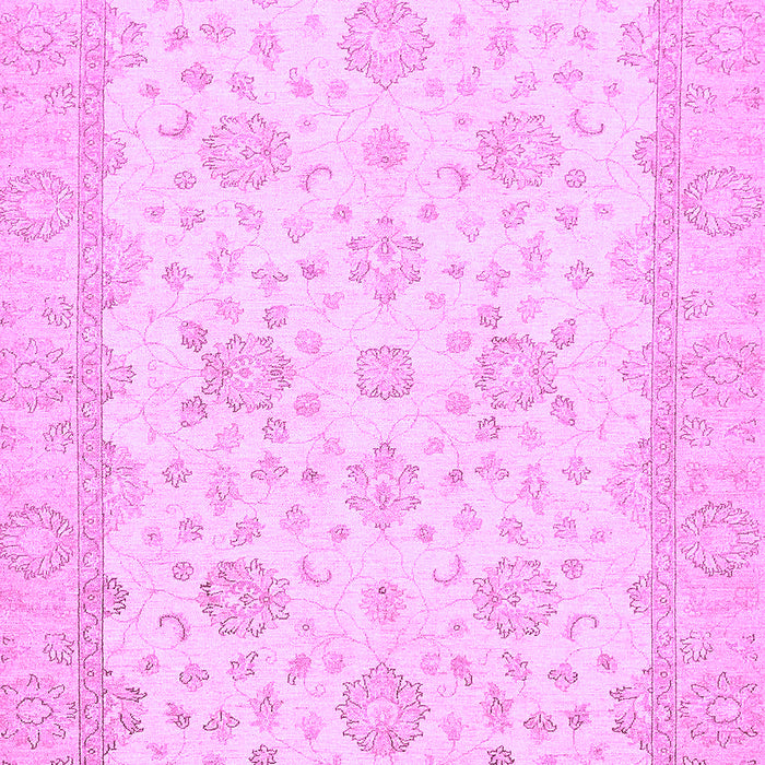 Machine Washable Oriental Purple Traditional Area Rugs, wshabs480pur