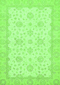 Oriental Green Traditional Rug, abs480grn