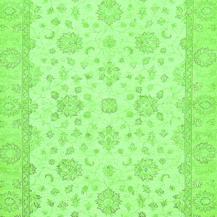 Oriental Green Traditional Rug, abs480grn
