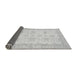 Sideview of Oriental Gray Traditional Rug, abs480gry