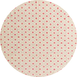 Round Machine Washable Abstract Wheat Beige Rug, wshabs4810