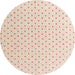 Round Machine Washable Abstract Wheat Beige Rug, wshabs4810