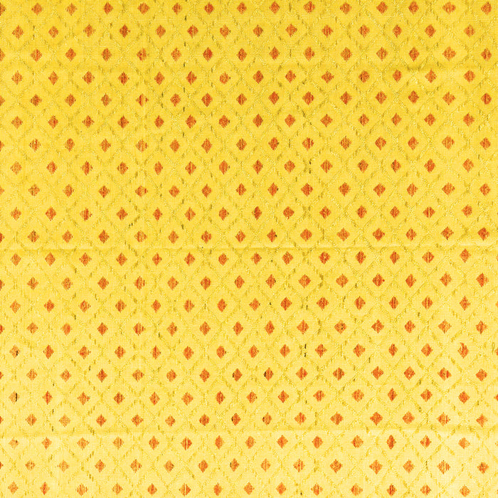 Square Abstract Yellow Modern Rug, abs4810yw