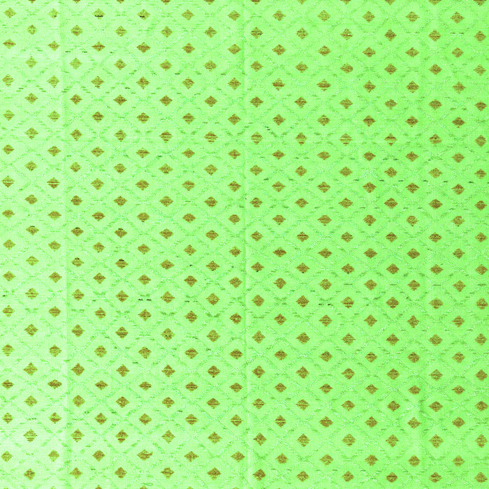 Square Machine Washable Abstract Green Modern Area Rugs, wshabs4810grn