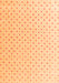 Machine Washable Abstract Orange Modern Area Rugs, wshabs4810org