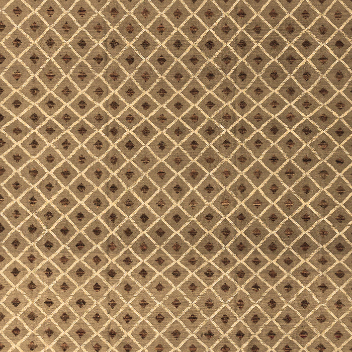 Machine Washable Abstract Brown Modern Rug, wshabs4811brn