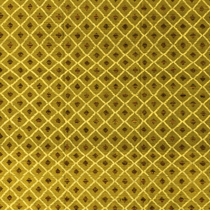 Machine Washable Abstract Yellow Modern Rug, wshabs4811yw