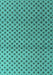 Abstract Turquoise Modern Rug, abs4811turq