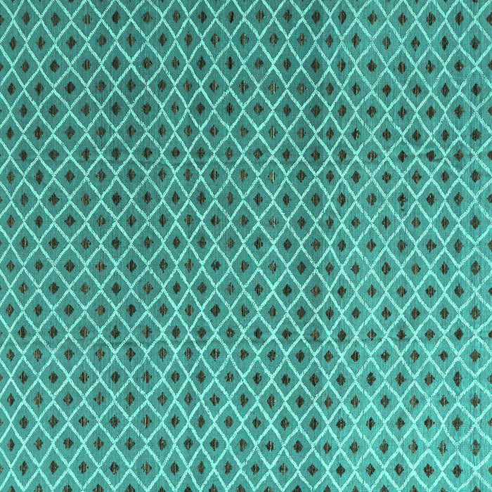 Square Machine Washable Abstract Turquoise Modern Area Rugs, wshabs4811turq