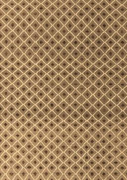 Abstract Brown Modern Rug, abs4811brn