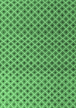 Abstract Emerald Green Modern Rug, abs4811emgrn