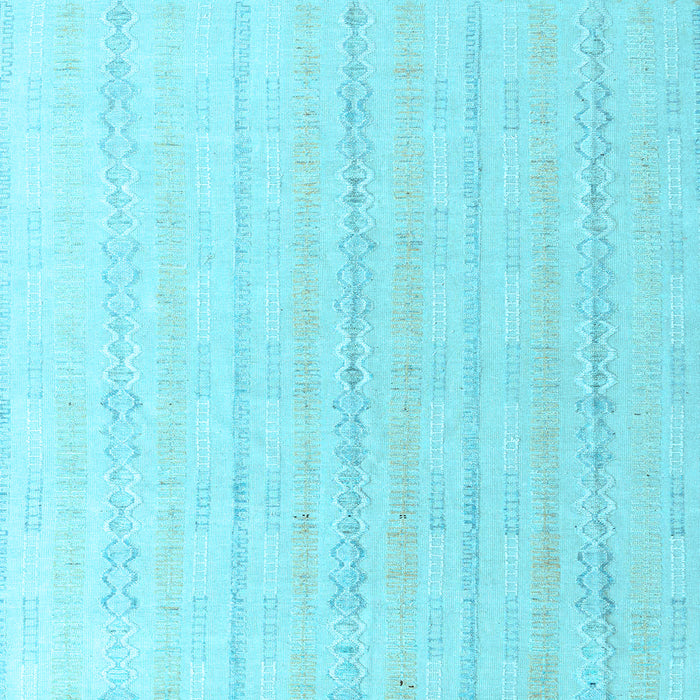 Square Machine Washable Solid Light Blue Modern Rug, wshabs4812lblu