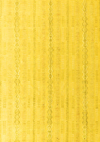 Solid Yellow Modern Rug, abs4812yw