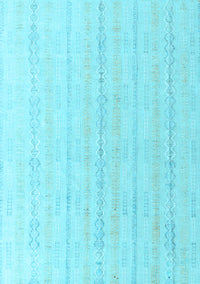 Solid Light Blue Modern Rug, abs4812lblu