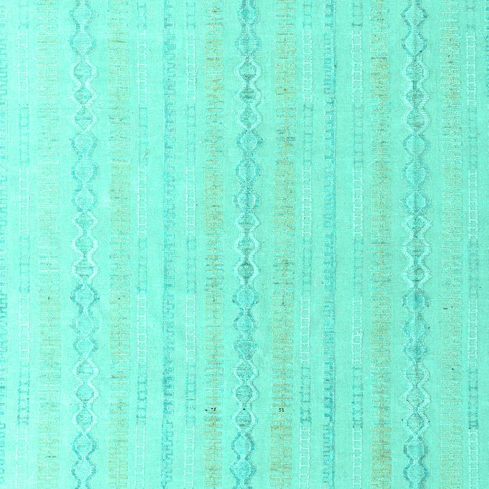 Machine Washable Solid Turquoise Modern Area Rugs, wshabs4812turq