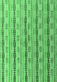 Abstract Emerald Green Modern Rug, abs4813emgrn