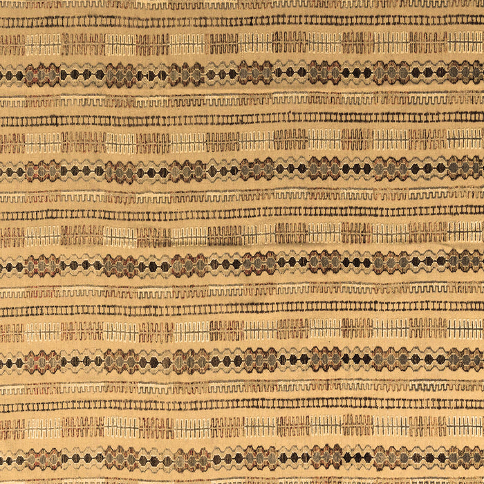 Square Machine Washable Abstract Brown Modern Rug, wshabs4813brn