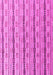 Machine Washable Abstract Pink Modern Rug, wshabs4813pnk