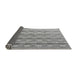 Sideview of Abstract Gray Modern Rug, abs4813gry