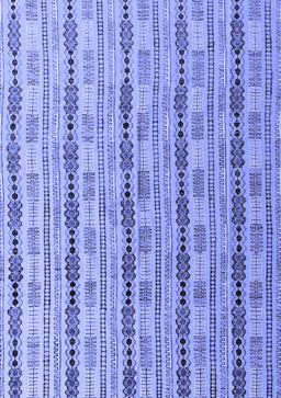 Abstract Blue Modern Rug, abs4813blu
