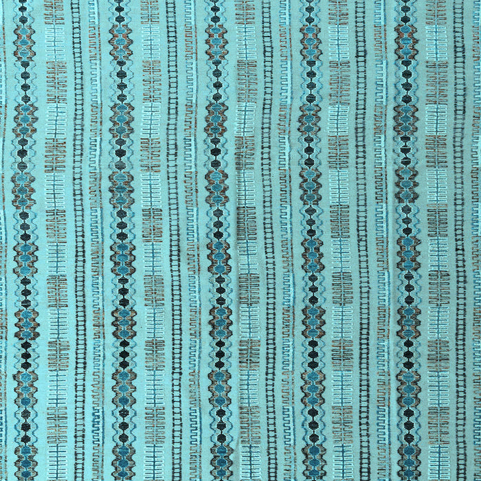 Square Abstract Light Blue Modern Rug, abs4813lblu