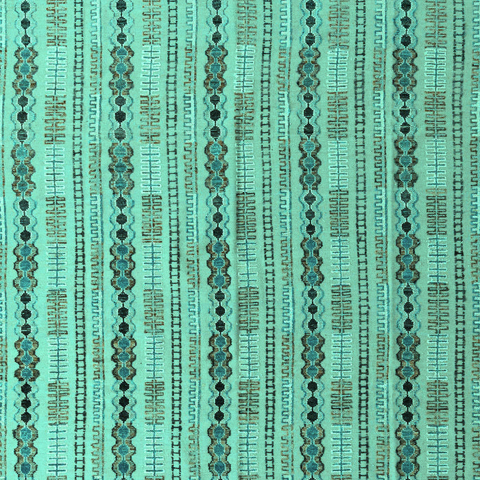 Machine Washable Abstract Turquoise Modern Area Rugs, wshabs4813turq
