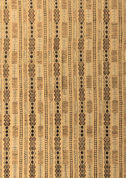 Abstract Brown Modern Rug, abs4813brn