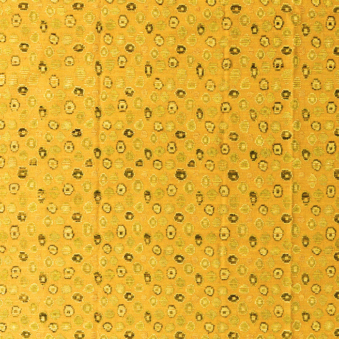 Machine Washable Abstract Yellow Modern Rug, wshabs4814yw