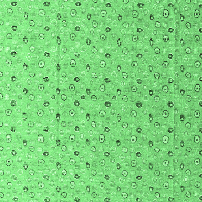 Machine Washable Abstract Emerald Green Modern Area Rugs, wshabs4814emgrn