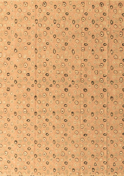 Abstract Brown Modern Rug, abs4814brn