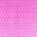 Square Machine Washable Abstract Pink Modern Rug, wshabs4814pnk