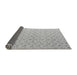 Sideview of Abstract Gray Modern Rug, abs4814gry