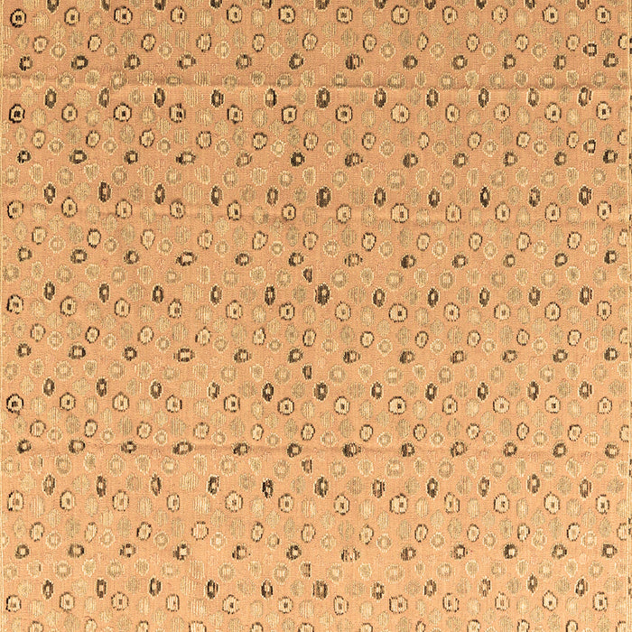 Square Abstract Brown Modern Rug, abs4814brn