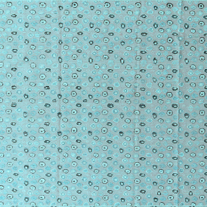 Square Abstract Light Blue Modern Rug, abs4814lblu