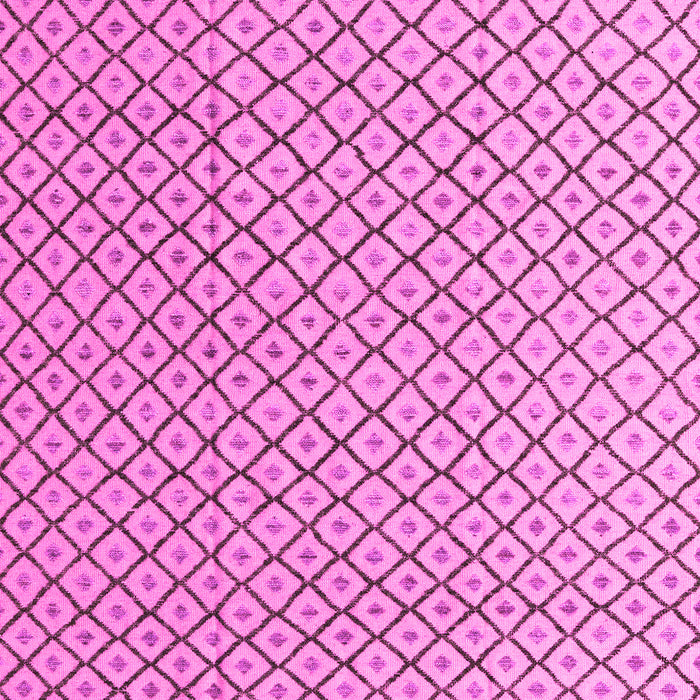 Machine Washable Solid Pink Modern Rug, wshabs4815pnk