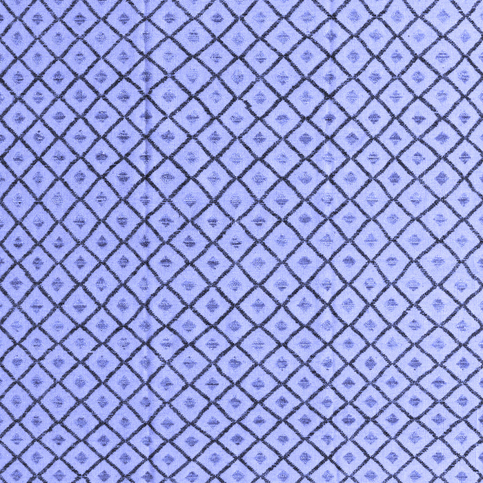 Machine Washable Solid Blue Modern Rug, wshabs4815blu