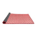 Solid Red Modern Area Rugs