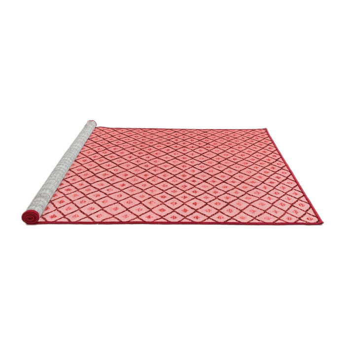 Modern Red Washable Rugs