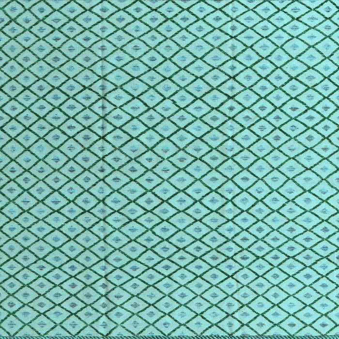 Square Solid Light Blue Modern Rug, abs4815lblu