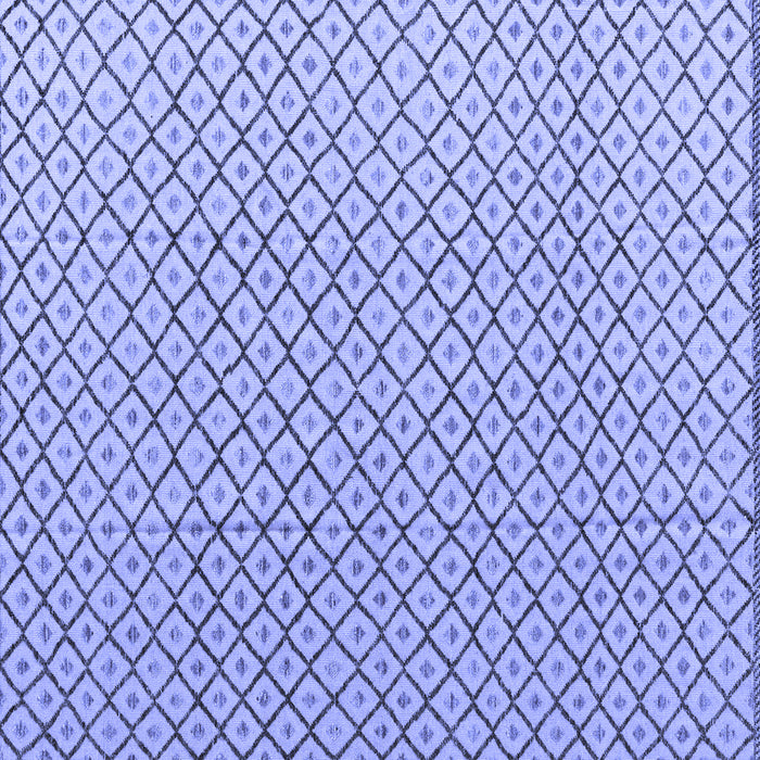 Square Solid Blue Modern Rug, abs4815blu