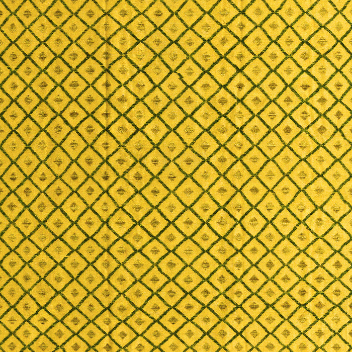 Solid Yellow Modern Rug, abs4815yw