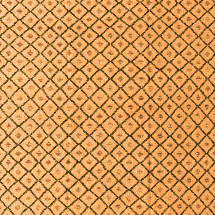 Machine Washable Solid Orange Modern Area Rugs, wshabs4815org