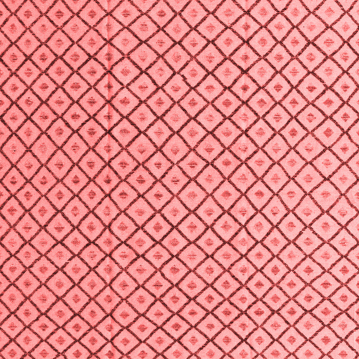 Machine Washable Solid Red Modern Rug, wshabs4815red