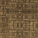 Square Abstract Brown Modern Rug, abs4816brn