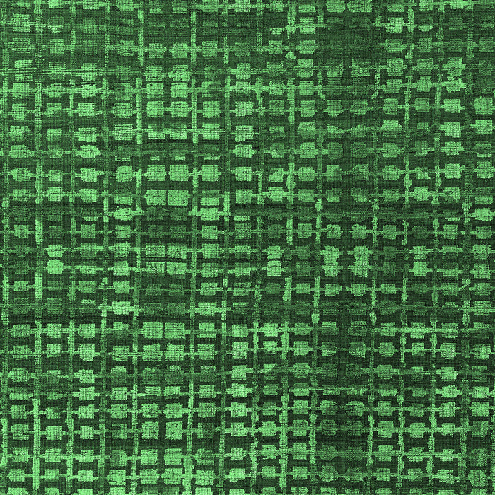 Machine Washable Abstract Emerald Green Modern Area Rugs, wshabs4816emgrn
