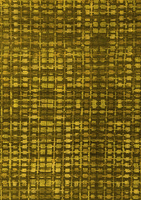 Abstract Yellow Modern Rug, abs4816yw