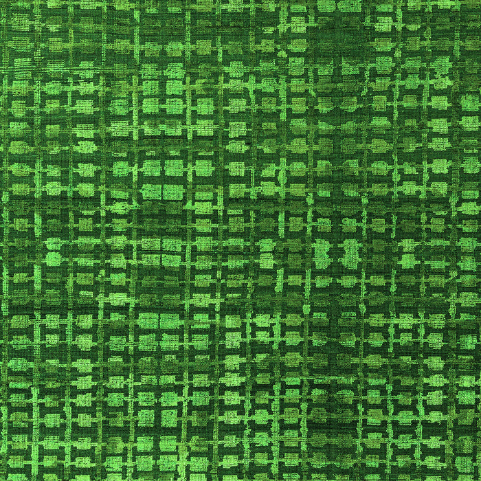 Machine Washable Abstract Green Modern Area Rugs, wshabs4816grn