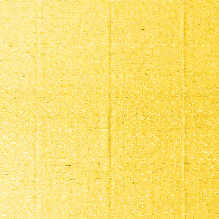 Machine Washable Solid Yellow Modern Rug, wshabs4817yw
